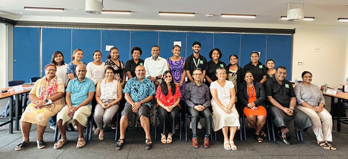 merusheel's tweet photo. Excited to launch "survey on measuring #vaccination in children with disability, Fiji". Promoting #proequity in immunisation
Thx to all investigators & partners for 📊🗣.@MOHFiji @FrankHiltonOrg @HealthFiji @syd_health @FNUFiji @rachelrama07
🙏🏽 to @CentreHealthSec for support https://t.co/vXio6wNcGJ