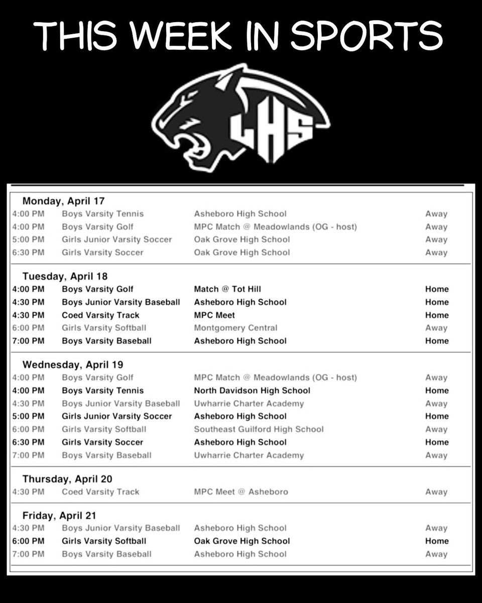 Ledford Panthers Athletics Association tweet media