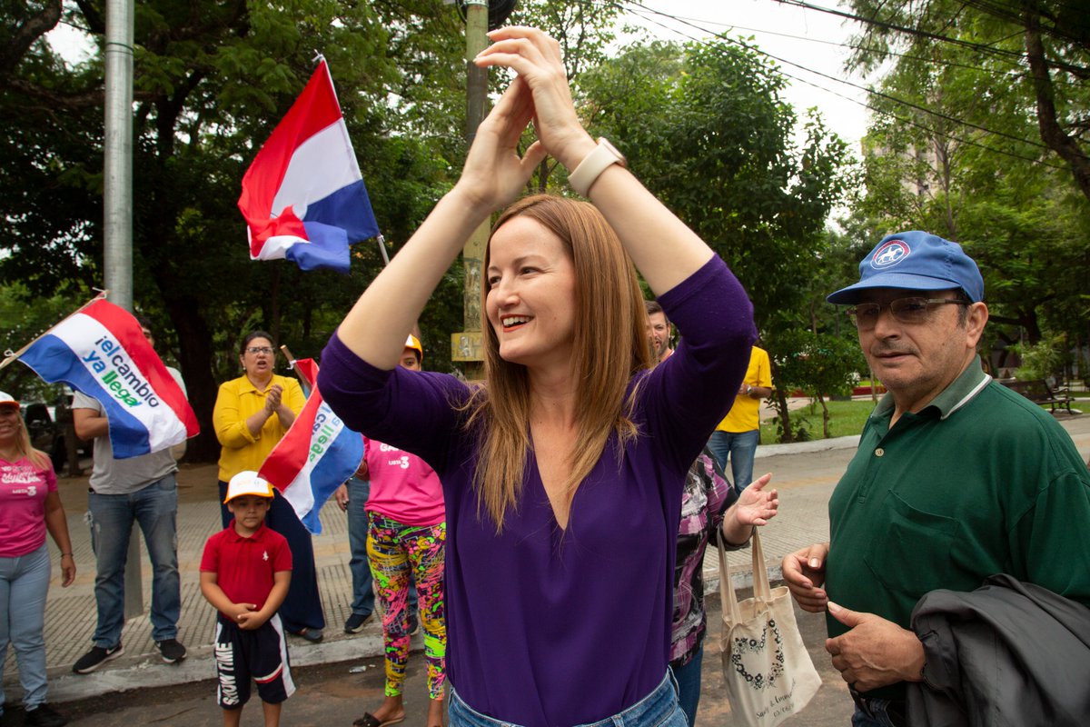 SantiCarneri's tweet photo. A 14 días de las elecciones, Efraín Alegre y Soledad Núñez son los únicos con posibilidades matemáticas de ganar al oficialista Partido Colorado en #Paraguay. https://t.co/l4MI5CEZBN