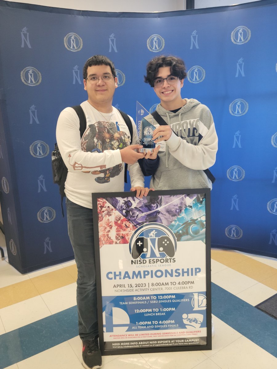 NISD's tweet photo. More than 350 students participated at the @nisdesports Championships held at this weekend. Thanks to the all competitors, sponsors &amp; volunteers who helped make it a wonderful event. A list of winners will be posted later this week. https://t.co/8ojO7V2GsM