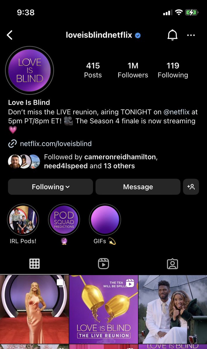 Hi_Its_Kiersten's tweet photo. Not only did Netflix give us a half assed apology but they took down the posts of Irina being on the reunion!!!!! This is some shady stuff Netflix!!!! #LoveIsBlindLIVE #LOVEISBLINDreunion https://t.co/5SyRwJLTbn