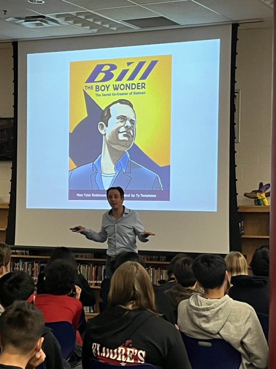 It’s hard to put into words the impact this author visit had on our students. Marc Tyler Nobleman was phenomenal! Thanks to our incredible <a href="/FolksPta/">FolksPTA</a> for making it possible! The kids will never forget it! ❤️<a href="/NISDFolks/">Dr. John Folks MS</a> <a href="/NISDLib/">NISDLibraryServices</a>