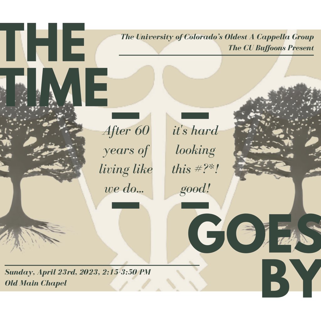 cubuffoons's tweet photo. spring and senior show, all rolled into one, you don’t wanna miss it https://t.co/wkPG2c4Bp2