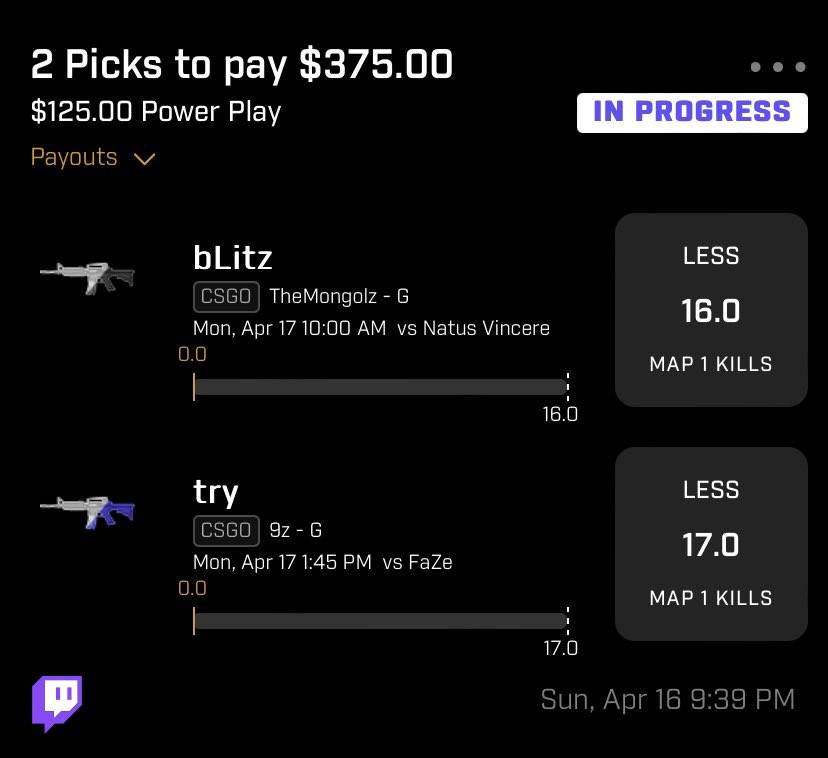 The Daily Hitman On Twitter Csgo Plays For Prize Picks 4 17 Promo Code Hitman New Users