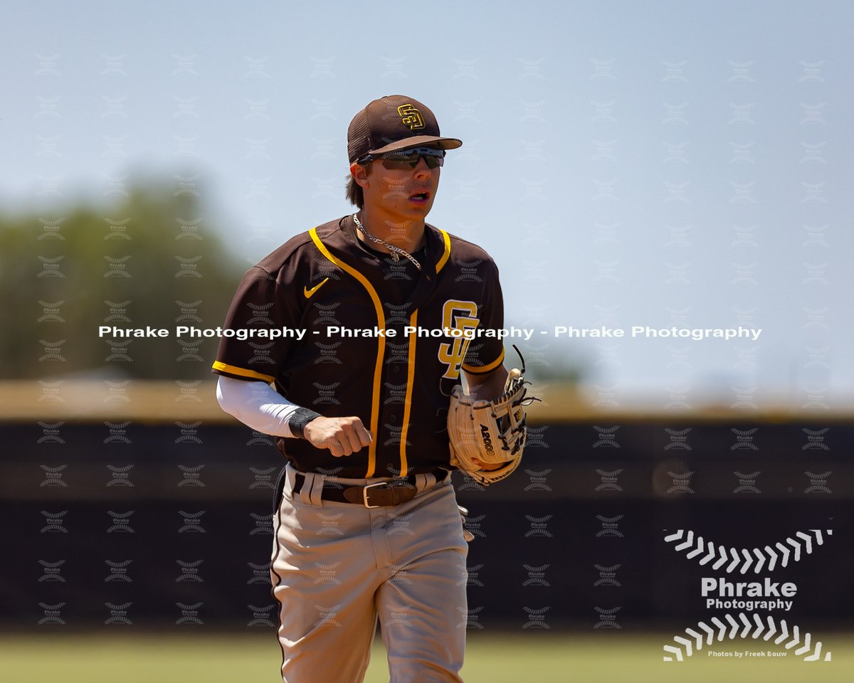 phrakephoto's tweet photo. Spence Coffman (18) SS San Diego Padres 2022 19th rnd @spencecoffman5 @AthleticsTCHS
#braveforlife #padres #friarfaithful  #BringTheGold  #sandiegopadres #sdpadres #gopadres #GoMiLBPadres #lospadres
@Friarsonthefarm
@Padres_Farm @PadresProspects https://t.co/kZQQKLcTZj