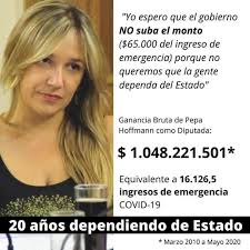 FloMa292's tweet photo. @AFGalaz La garrapata Hoffman, "No queremos que la gente viva del estado" https://t.co/ecBQATvblV