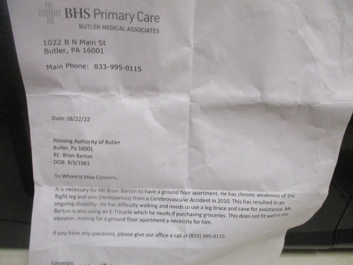 Brian on Twitter "hey Butler Pa Housing and Redevelopment Authority