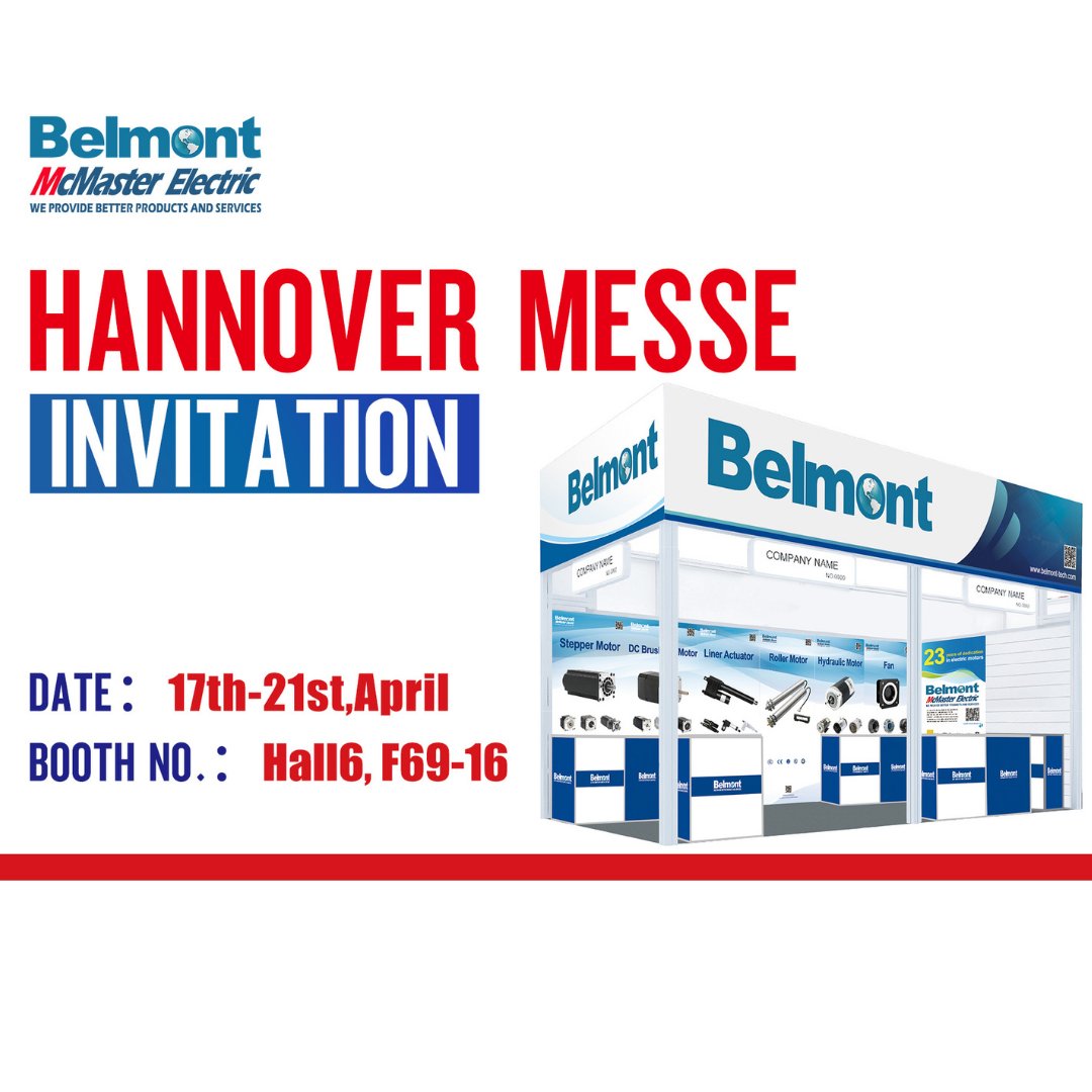 📷You are invited to visit our stand! 📷It is our great pleasure to invite you to Belmont's exhibition in Hanover, Germany.   Thank you!  Changzhou Belmont Intelligent Motion Co., Ltd. Cell:   +86 133 2817 6208 Email: ann@belmont-tech.com  #hannover #hannoverliebt #hannovermesse