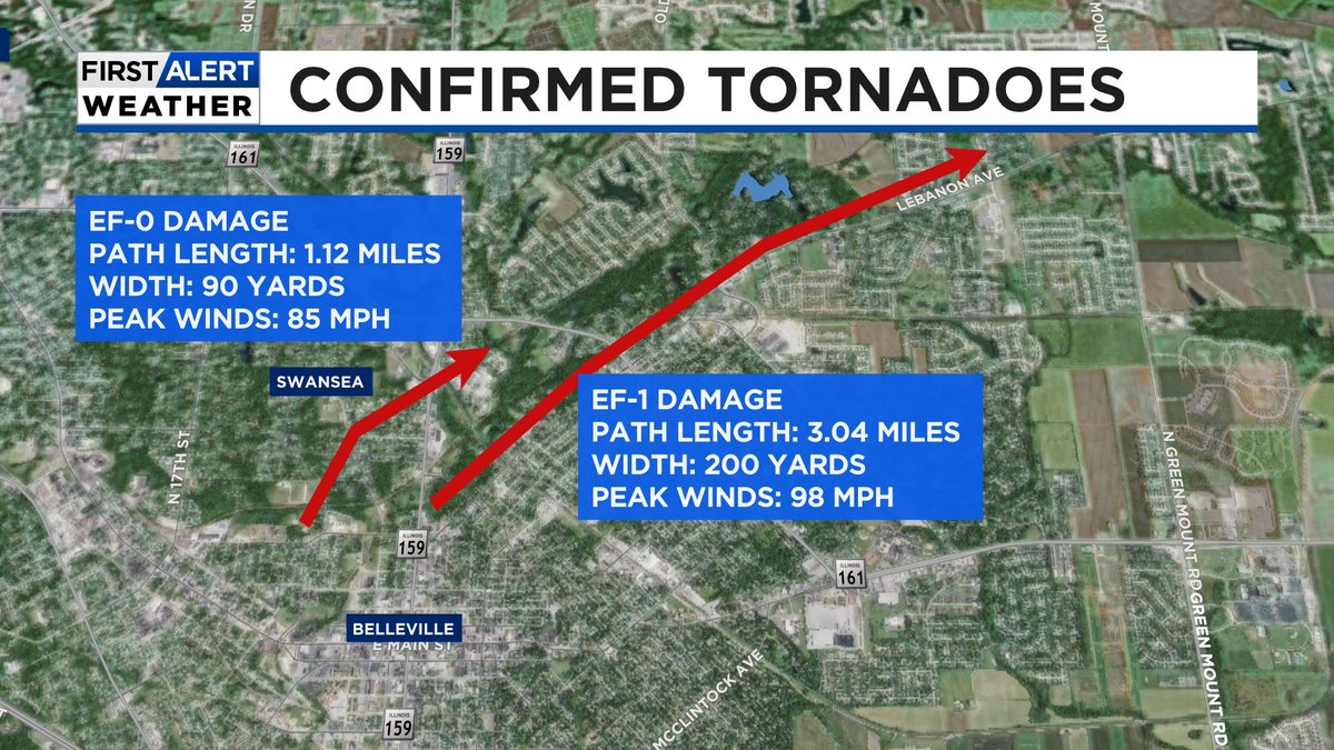 Steve Templeton on Twitter "7 Confirmed tornadoes from Saturday April