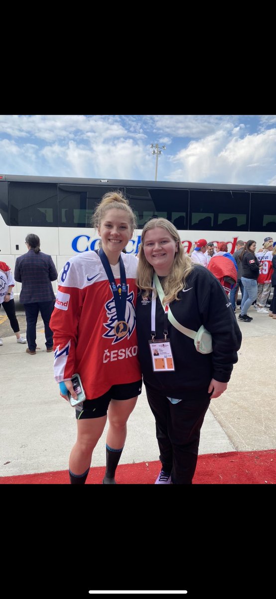 EloraPowell3's tweet photo. The last two weeks has been a absolute dream come true getting to volunteer at the iihf women’s world hockey championship, congratulations to all the amazing women !!! 
#womenshockey #womensworlds #womeninsports https://t.co/uq2UerZ9SA