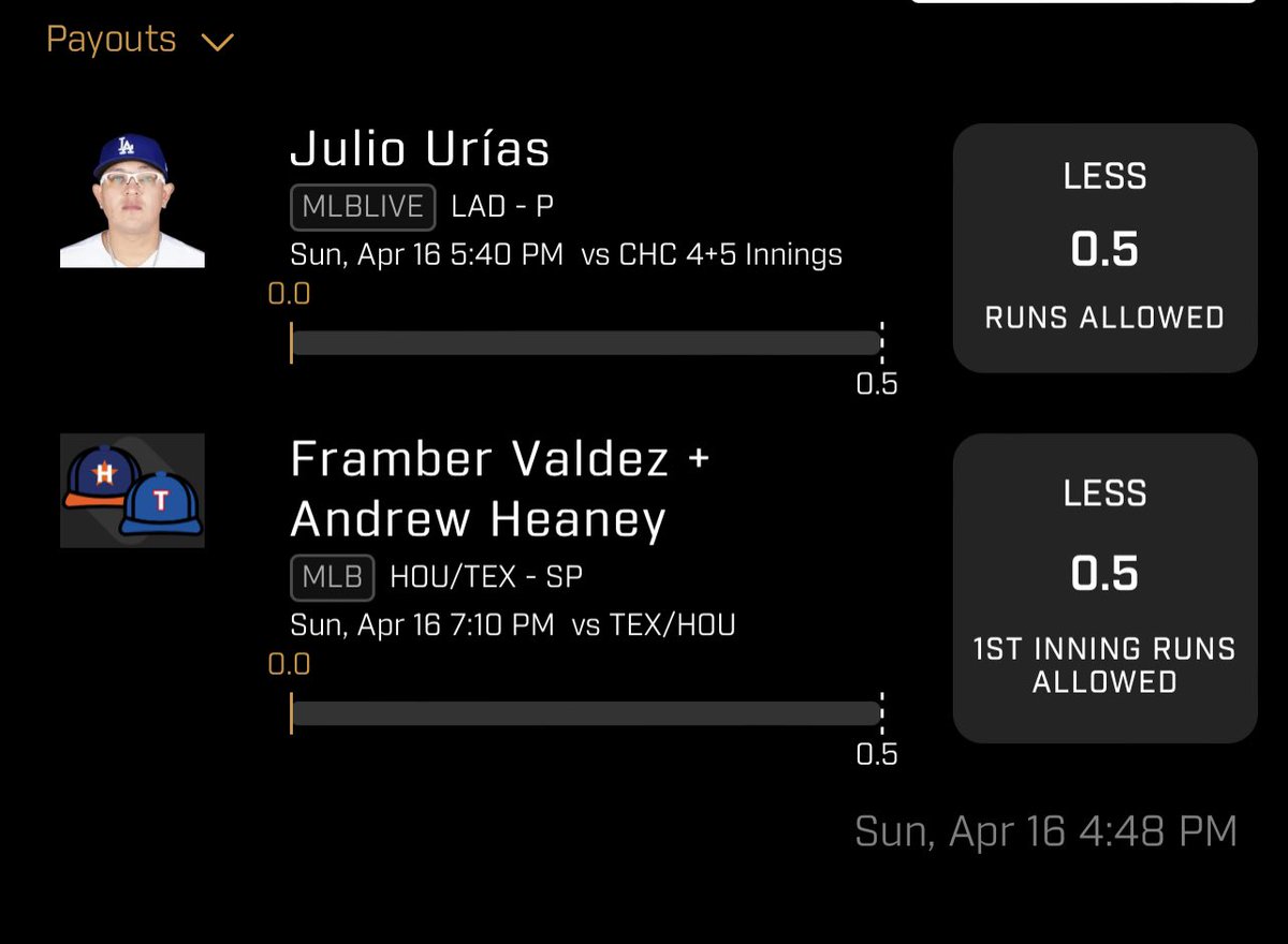 CNation34's tweet photo. @PrizePicks @Prop_science @UnderRated420 @Emadeithappen @BookitWithTrent @gonthebettor they use mlbs official scoring but charge Urias with a run when it was unearned 
Every rule in black and white says they’ll score it using Mlbs traditional scoring though…. https://t.co/4FqbAiIhsj
