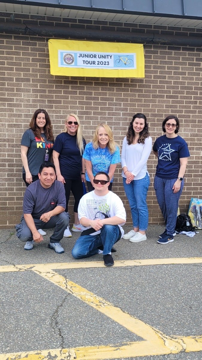 Had a great time ⁦<a href="/McDivittSchool/">Laurie Coletti</a>⁩ on Saturday helping with the Junior Unity Tour raising funds to support the OBPD Unity Tour team. Thanks to our PTA, teachers, volunteers, student participants, and parents. ⁦<a href="/OldBridgeTPS/">The Bridge</a>⁩