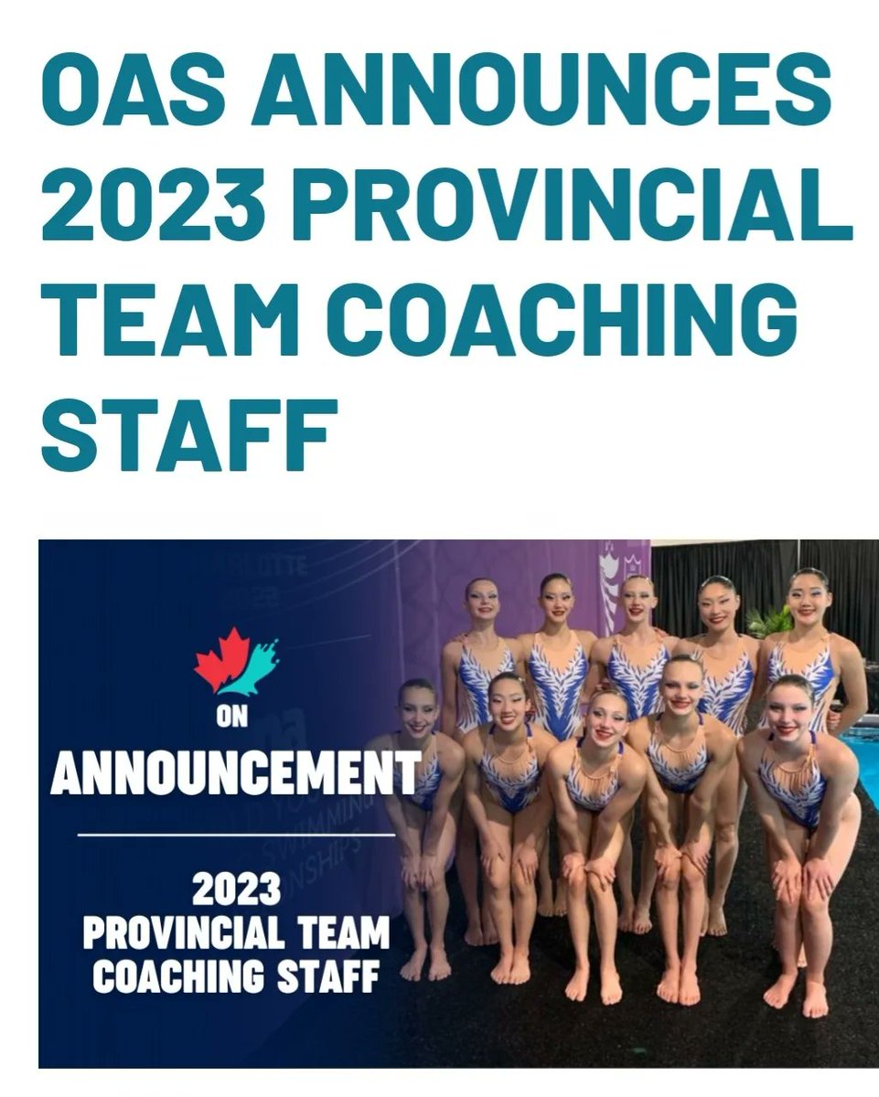 jackee_king_'s tweet photo. I'm excited to share that I'll be a member of OAS's 2023 Provincial Team Coaching Staff this summer, and I'll be the 12U Development Team Lead Coach. I am looking forward to working with the coaches and athletes and representing Team Ontario at SYNC Invitational 🇧🇲 🇨🇦 #letsgo https://t.co/wjfsRV3M6G