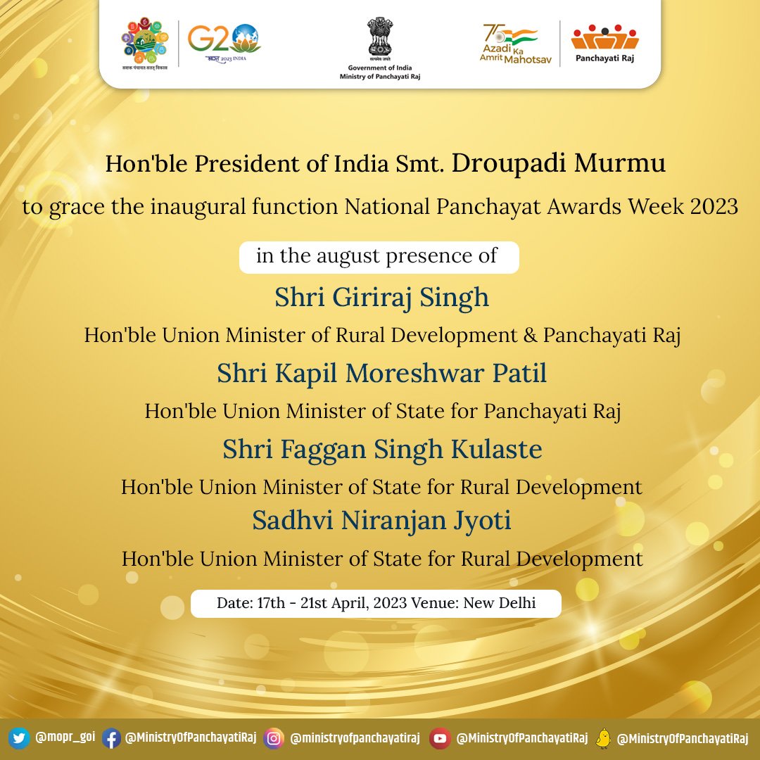 MyGov Arunachal Pradesh on Twitter "Hon'ble President of India, Smt