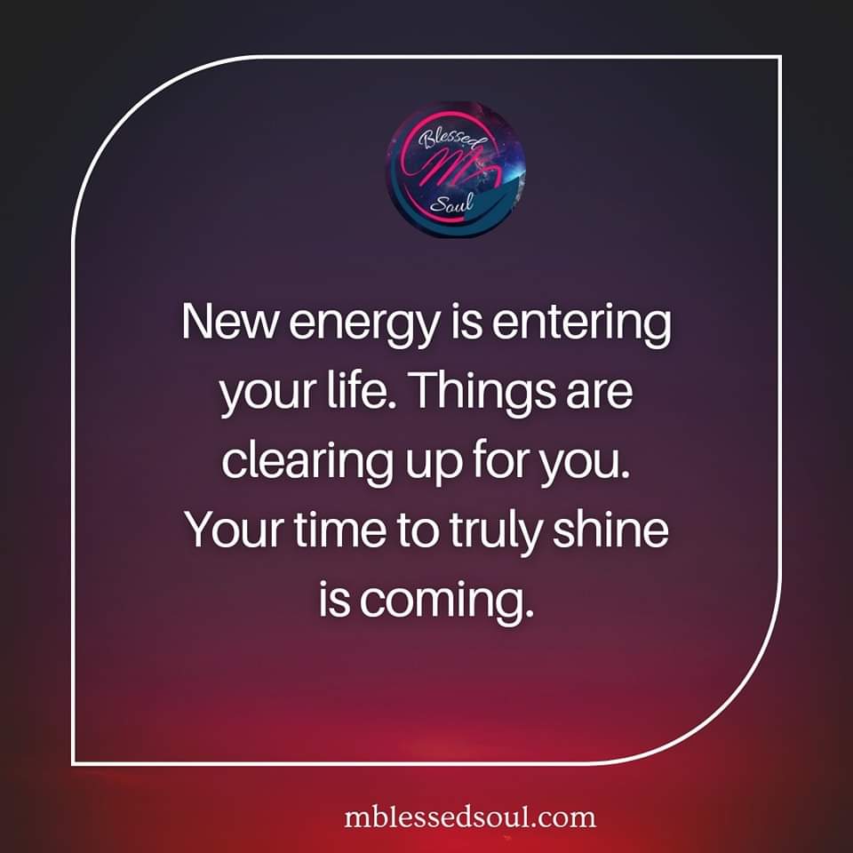palakpancholi5's tweet photo. New energy is entering your life. Things are clearing up for you. Your time to truly shine is coming.
.
.
#newenergyiscoming #breakthroughiscoming #keepshiningbrightly #yourtimeiscoming #keepgoingstronger #believeinyourself #nevergiveup https://t.co/LRymC7mCSQ