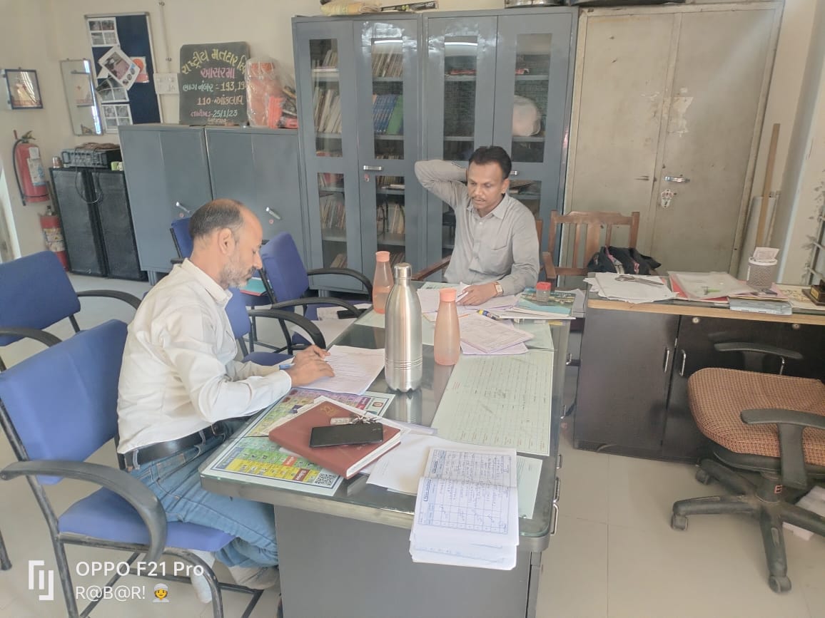 ખાસ જુમબેશ તા-૧૬-૦૪-૨૩ ના રોજ બુથ ની મુલાકાત, ૧૧૦-આંકલાવ