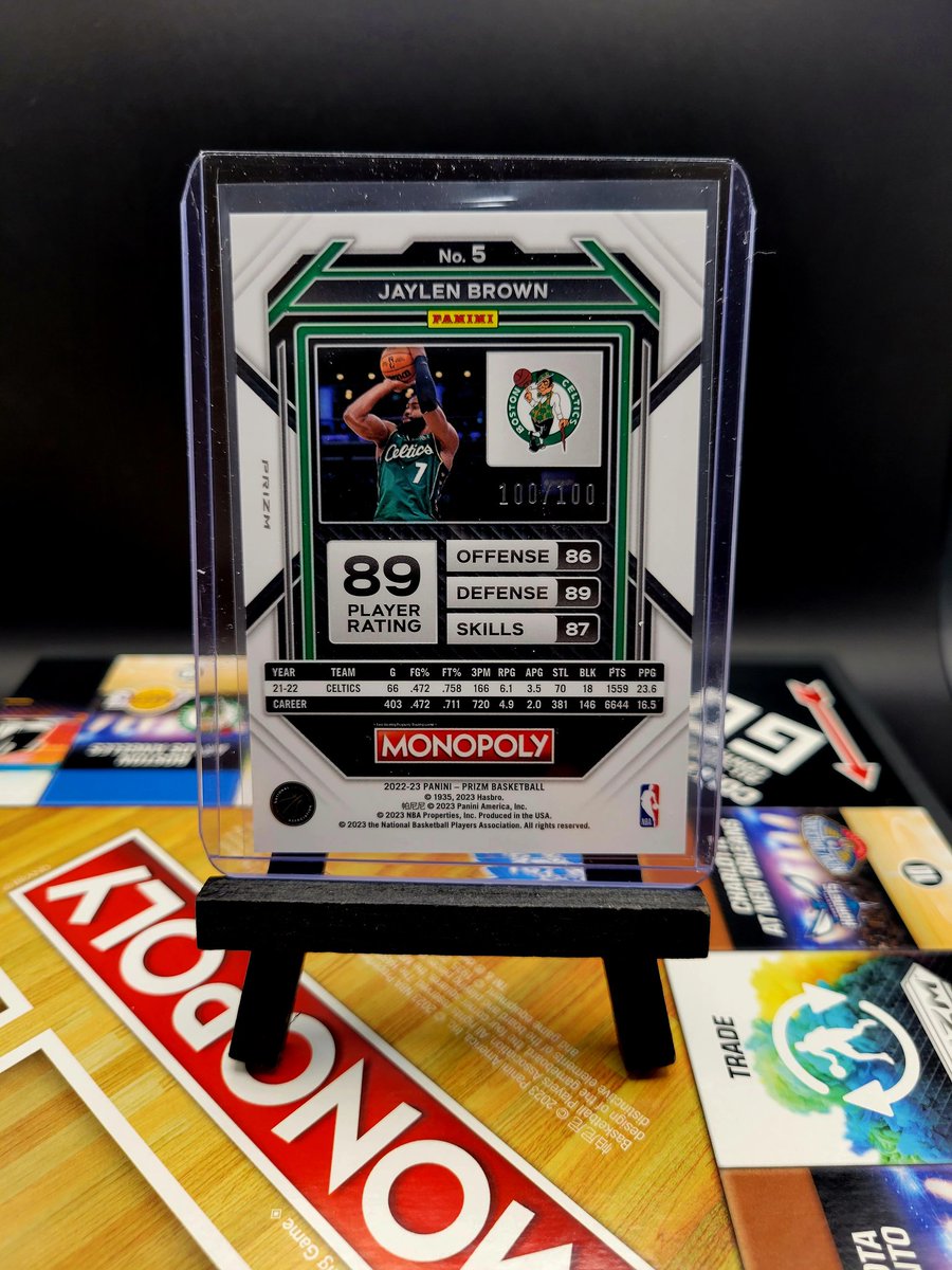 ac_ledesma's tweet photo. Jaylen Brown red money shimmer /100
$40
__________________________________
🚨 #CardboardCrackStack #12 🚨
Monopoly Prizm stacks must be paid upon claiming/invoicing, but can stack to save on shipping.
$1.50 PWE shipping
$4.50 BMWT
@sports_sell @CardboardEchoes https://t.co/tOFAgBHG11
