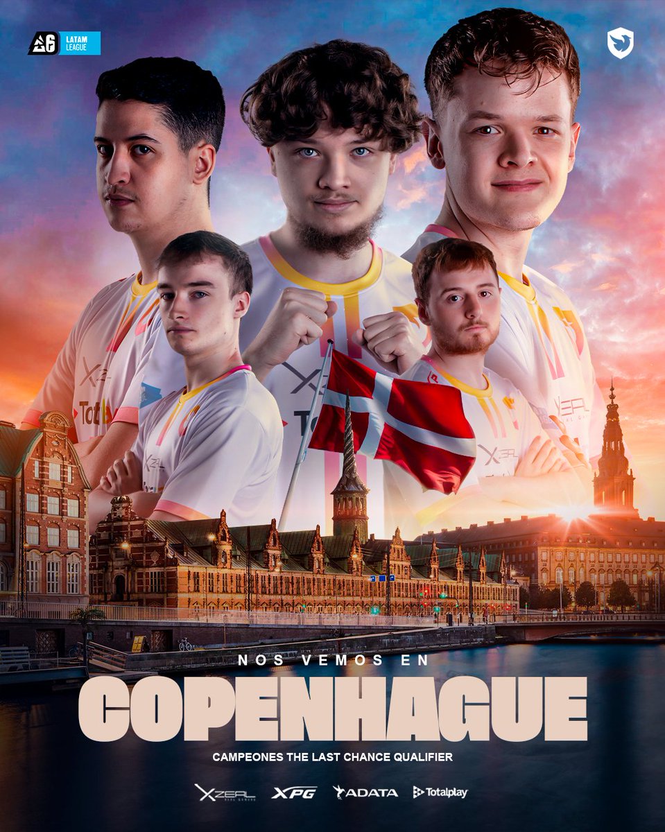 ¡NOS VAMOS A DINAMARCAAA! 🤍¡NOS VAMOS A DINAMARCAAA! 🤍

¡Después de un gran partido en contra de <a href="/malvinas_gaming/">MALVINAS GAMING</a>, nos llevamos la victoria y el boleto para Copenhague!  🤍❤️‍🔥

#GORVN⚜️ | #BR6Latam