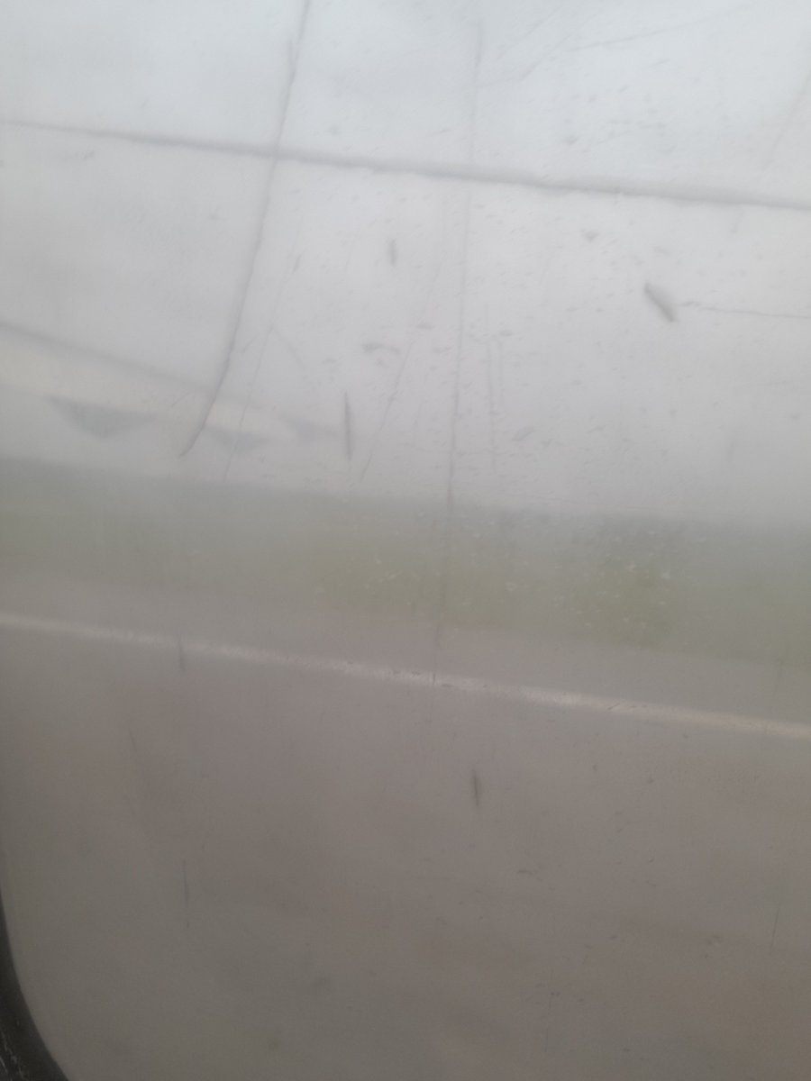 On 15th April, I fly Flybig Kolkata-Rupsi-Guwahati in seat 16F. I clicked couple of photos of my window as well as of seat 15F. Are these scratches, marks or cracks? Could they be dangerous? Why are windows so unclear/unclean aka dirty? @flybigairlines @JM_Scindia @MoCA_GoI