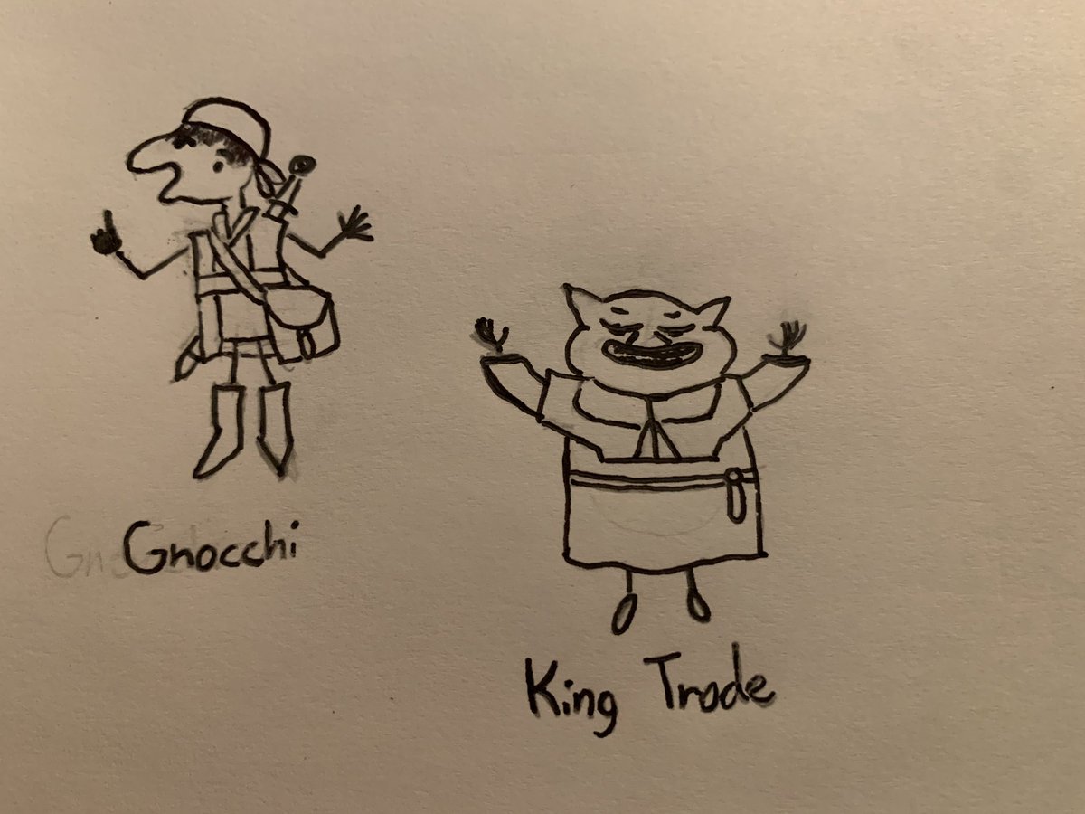 KitMaranville's tweet photo. Drew some nasty lil guys for @SnapsCube DQ8 stream. Watching your art streams finally inspired me to give drawing a shot. https://t.co/U4VZAgLRiz