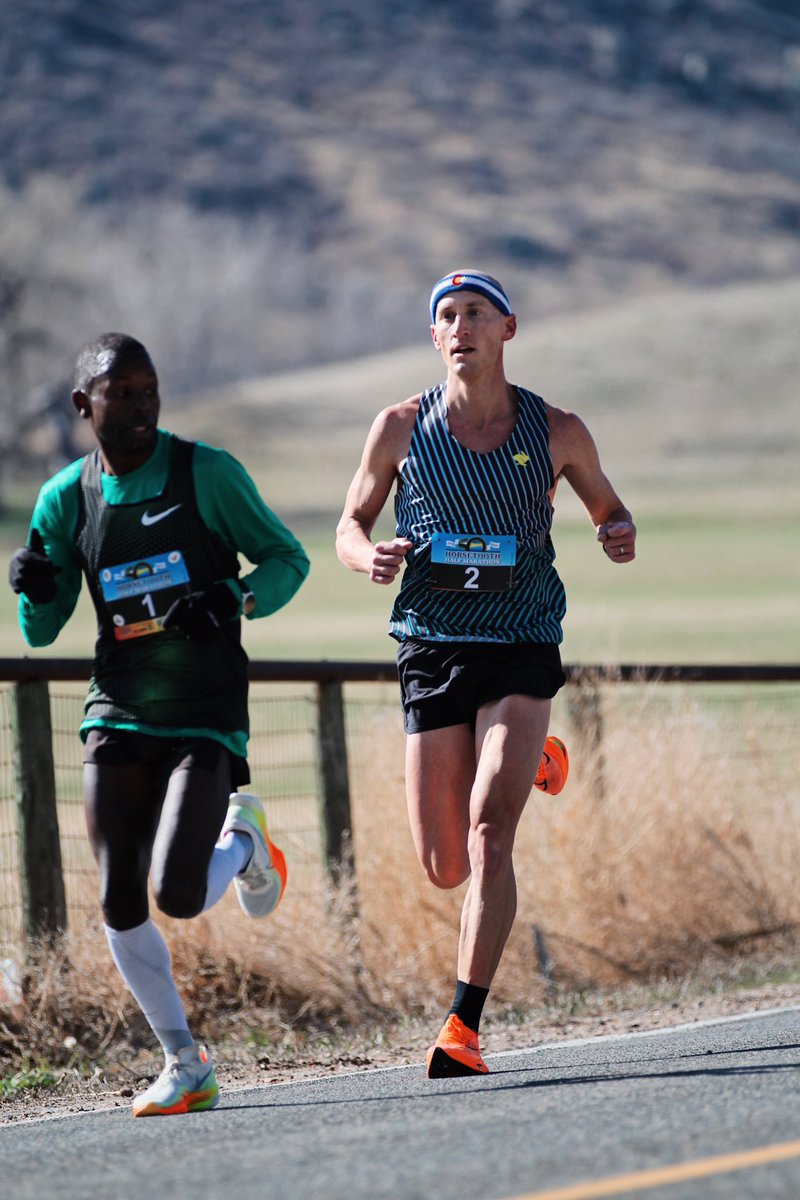 Two straight years finishing 2nd but having run faster than the previous course record at Horsetooth Half Marathon. Every year the competition gets deeper and there’s nothing like the thrill of racing in your hometown. Positive mojo keeps building towards <a href="/PGHMarathon/">Pittsburgh Marathon</a> in 3 weeks!