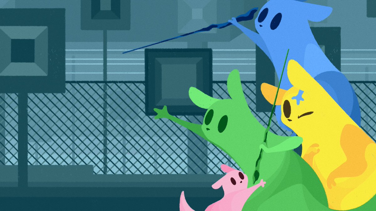 [ #RainWorld ]

Now that its been a few months since release, here's the art I contributed to <a href="/RainWorldGame/">Rain World: The Watcher 🌙</a> for the officialized Remix mods! If your familiar with any of the original versions of the mods, theres a few little callbacks in there😉