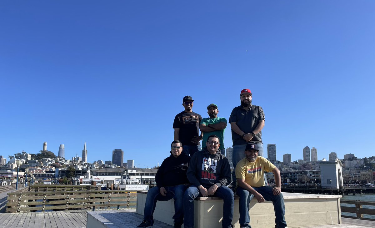 TonyCoronadoJr2's tweet photo. Weekend in San Francisco with the Group https://t.co/3s10qBDest