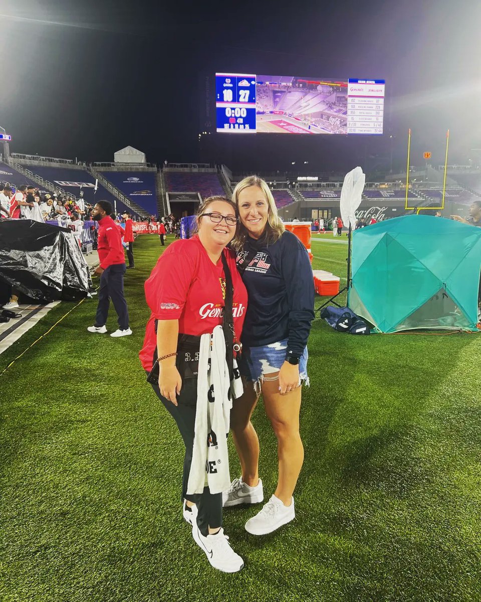 BethanyBoyd17's tweet photo. Week 1 of Season ✌🏼
@USFLGenerals @USFL https://t.co/OZekozQ8Sk