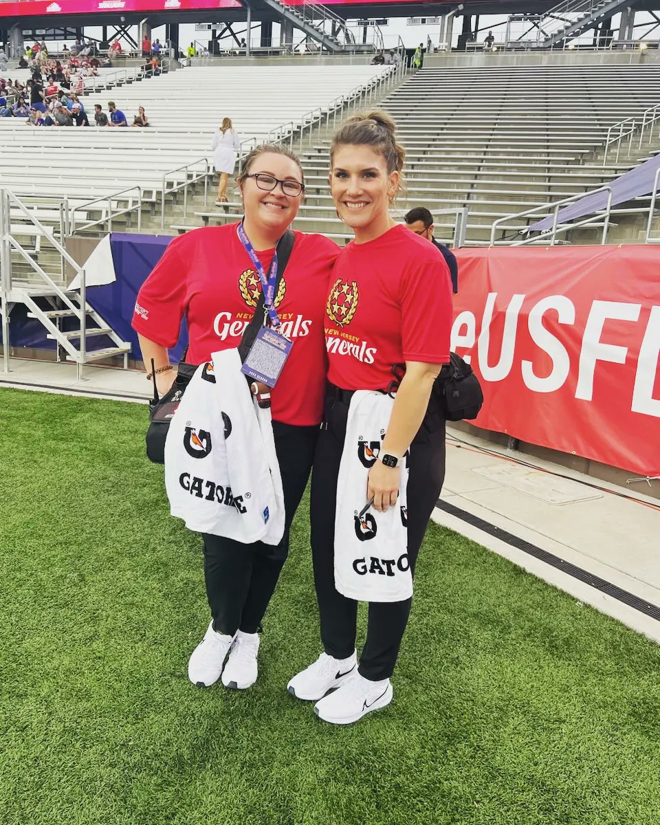 BethanyBoyd17's tweet photo. Week 1 of Season ✌🏼
@USFLGenerals @USFL https://t.co/OZekozQ8Sk