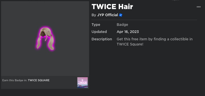 How To Get The TWICE Blonde Pigtails in TWICE SQUARE, Free Hair!