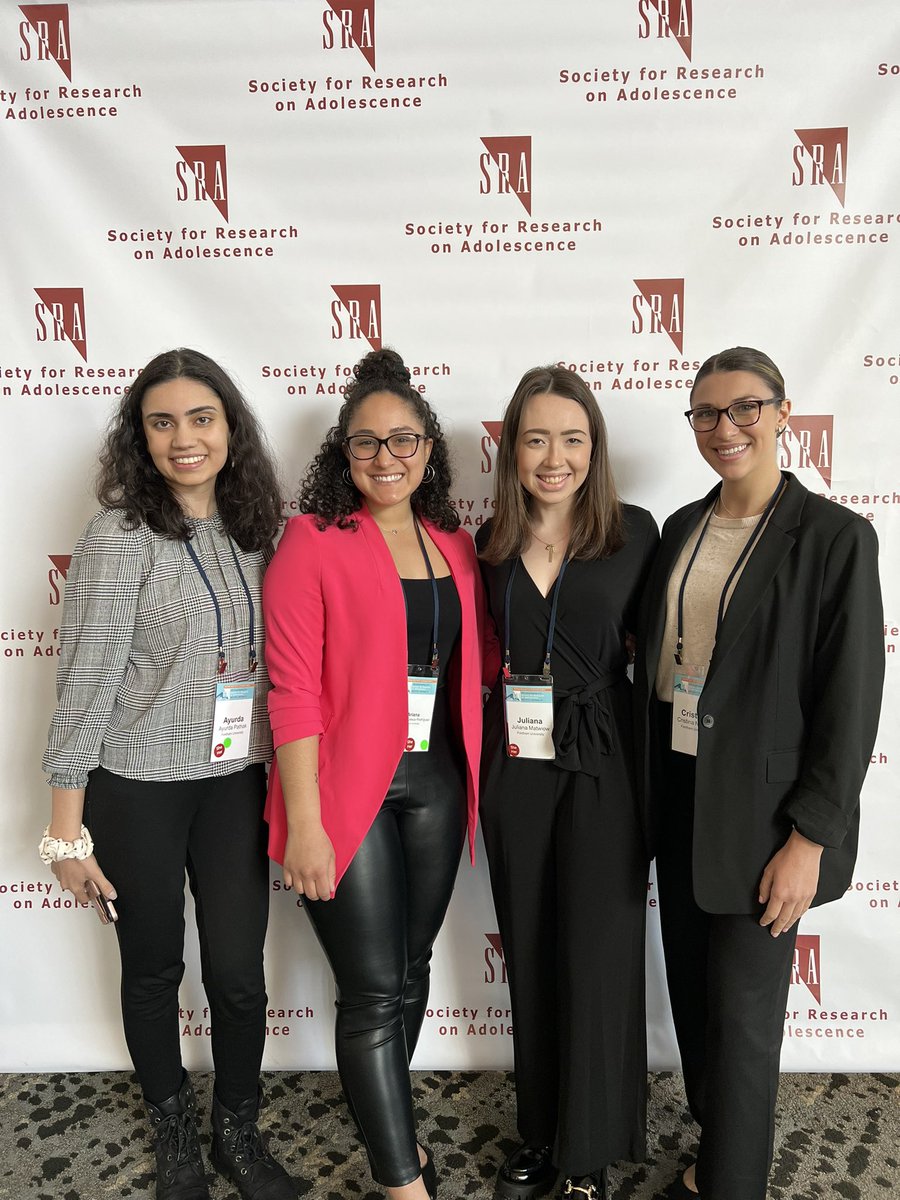 ArianaDeJesusR2's tweet photo. Had a great week/weekend at SRA! Enjoyed getting to hear all of the great research happening across disciplines. 

Have some new ideas for research that I’m very interested in exploring!! https://t.co/i8GPwEiVPm