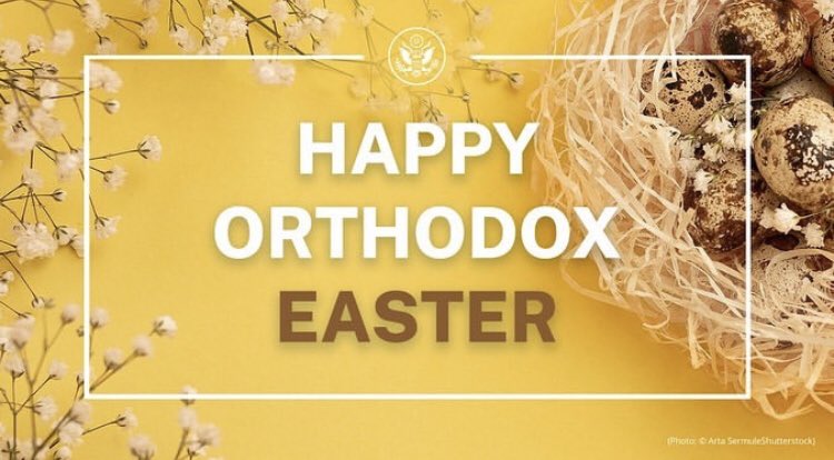 CPCwpgsouth's tweet photo. Wishing you and your family a blessed and joyful Orthodox Easter filled with hope, love, and renewed strength. https://t.co/4HOrjztlvB