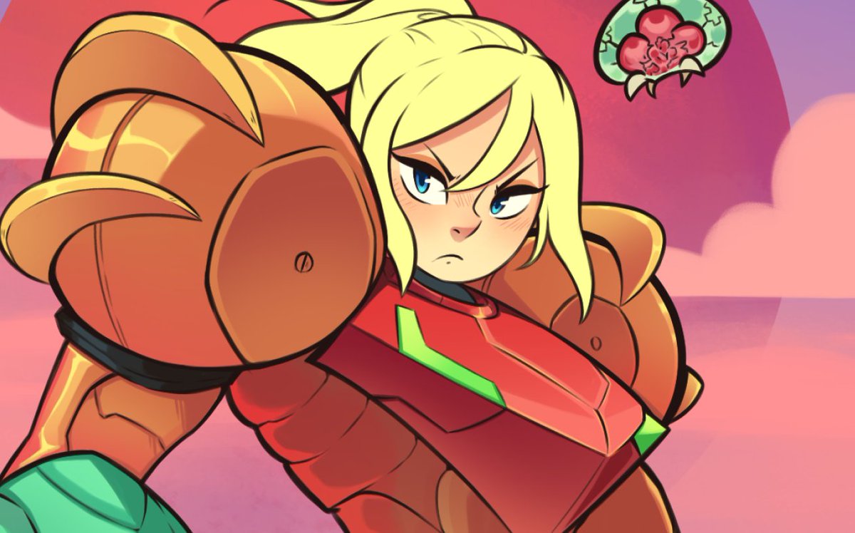Será una larga noche Samus 🔥 #WIP #Nintendo #metroid <a href="/EloteCakeArt/">Palas 💕 ✨ (Human Artist)</a>