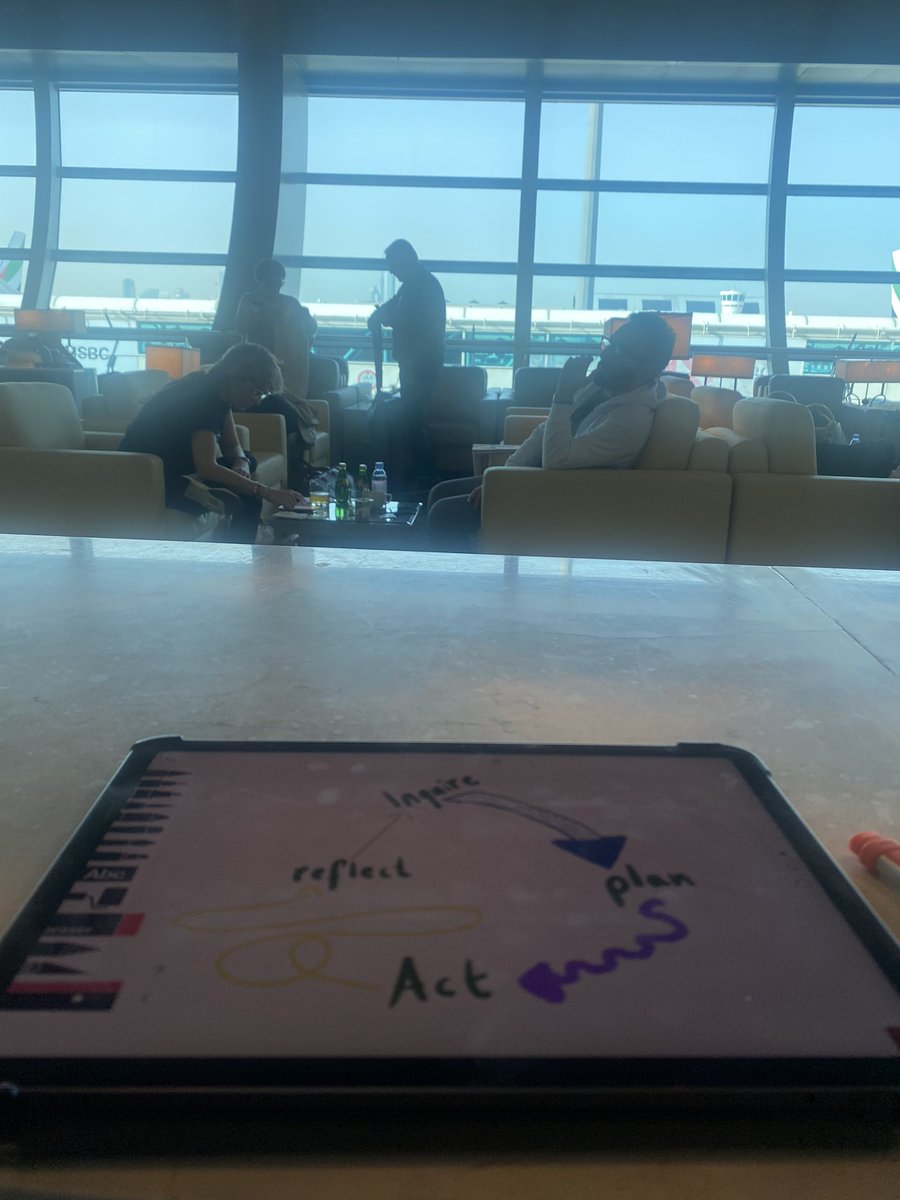 Working on #unit2 of #applecoach in the airport