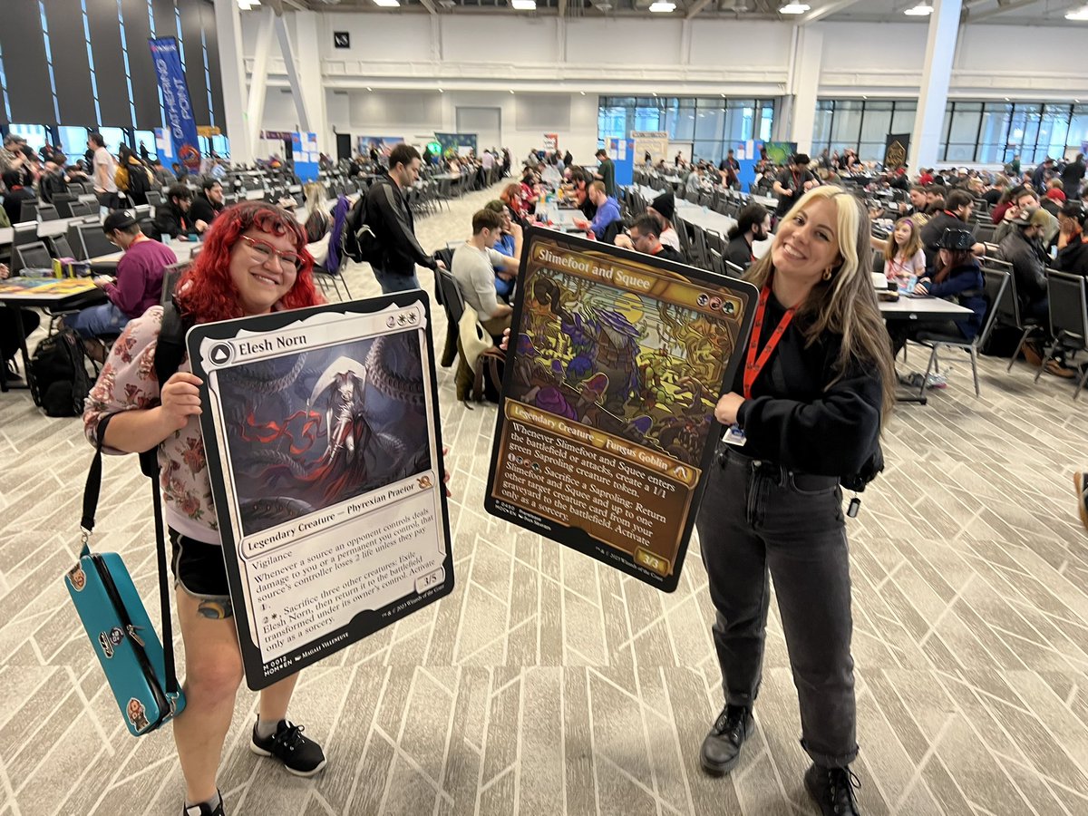 katiekarlov's tweet photo. #CommandFestSeattle was so much fun! Thank you to @LaughingMtg for having us!! We had a fantastic weekend 💕 https://t.co/rpabRw610G