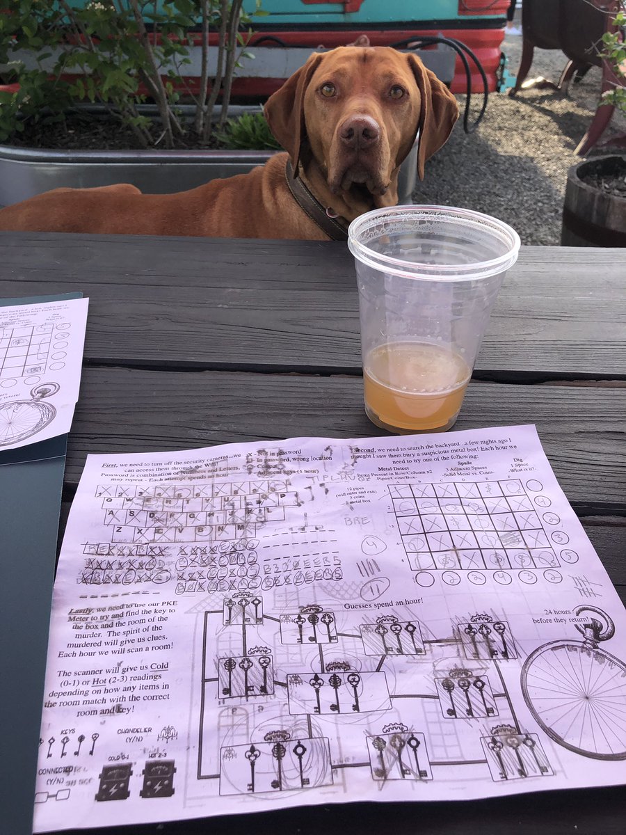 DoghallaGames's tweet photo. Perfect Sunday to have a brew and work on a game! #tabletopgames https://t.co/HZf2y1ooE7