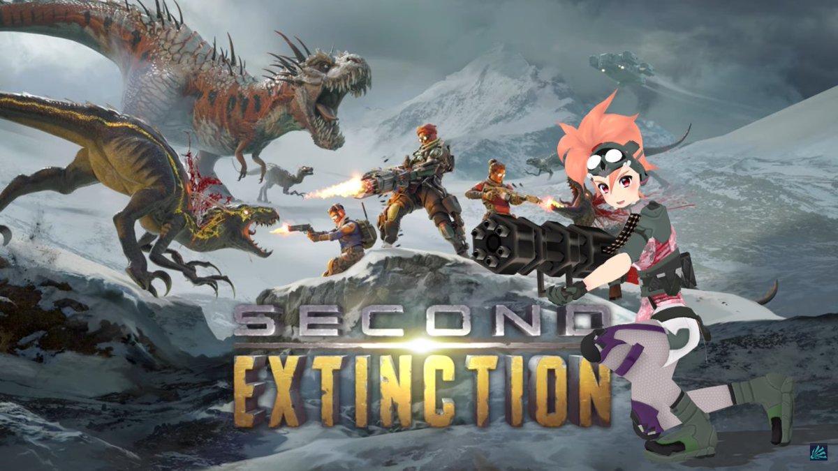TohChika3's tweet image. #SecondExtinction サムネつくったー