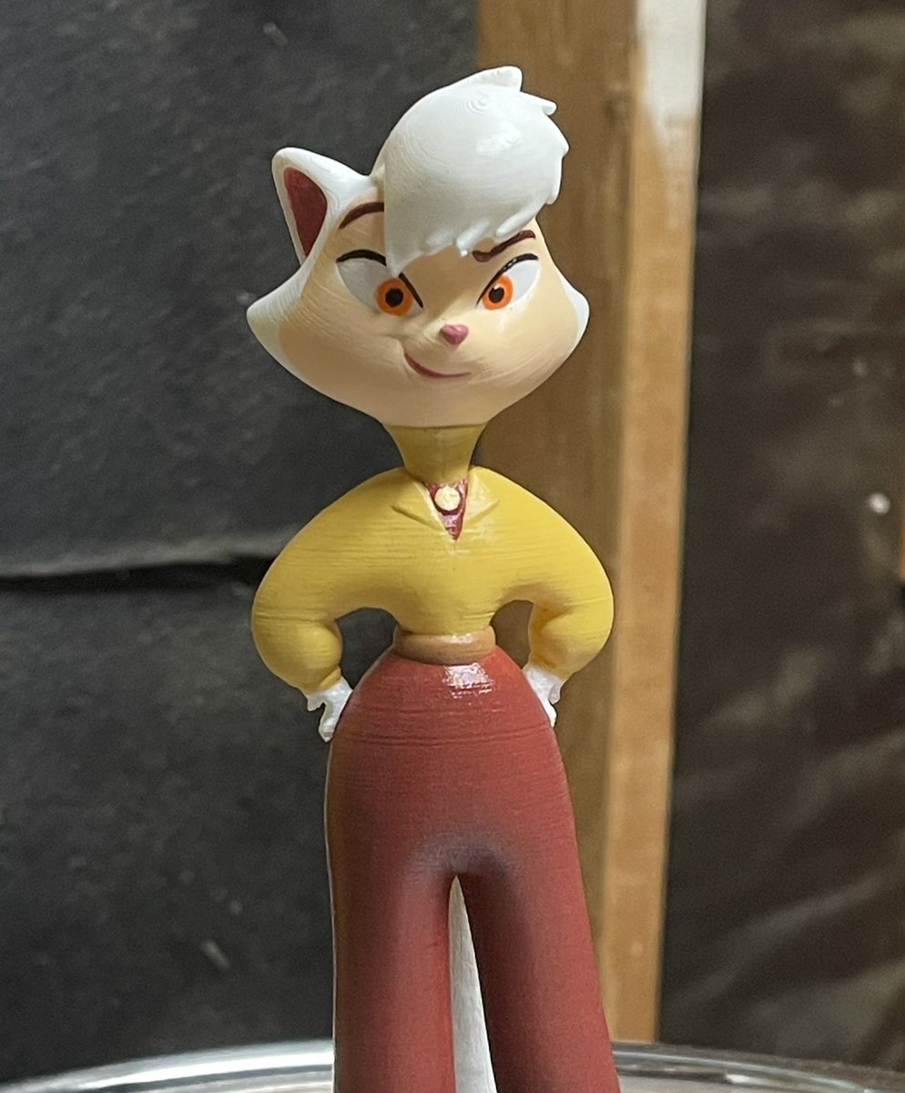 pcnnmvideos's tweet photo. A little sneak preview of what I got as my third 3D-printed figure…..Sawyer from Cats Don’t Dance! Full pics coming this week! #sawyer #catsdontdance #WarnerBros #etsy #etsyfinds #3dprint #3dprintedfigure #ActionFigurePhotography #toy #toys #wb #animation #cartoons #anthro https://t.co/jED6dF0UHP