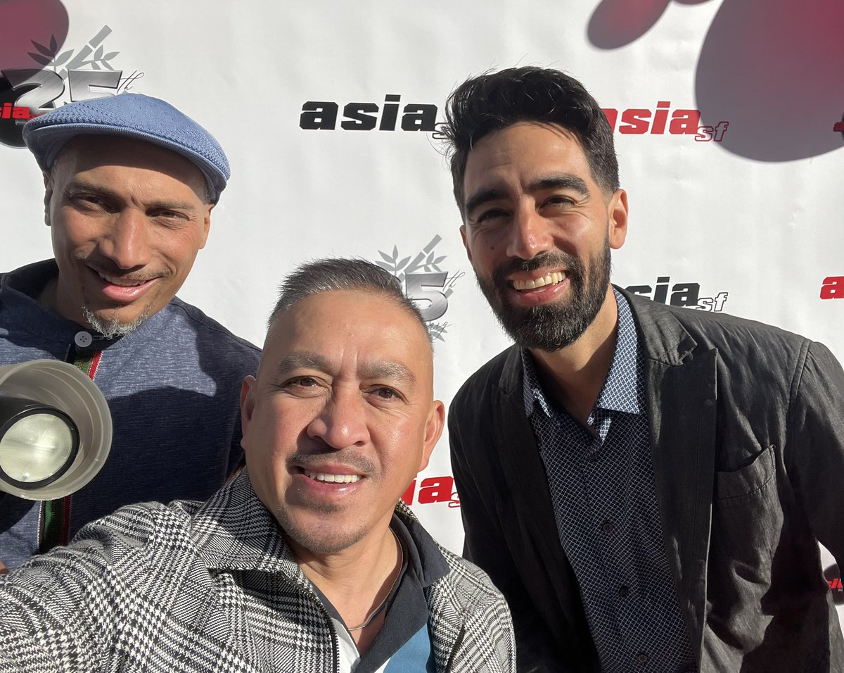 dpna's tweet photo. 16 April 2023: The David Perry &amp; Associates, Inc team in the house for the 25th anniversary of the iconic AsiaSF: Beto Lopez, Michael Micael &amp; Andres Acosta!
@Mooncricket @michaelmicael6 @officialasiasf https://t.co/xAQJb3Oncv