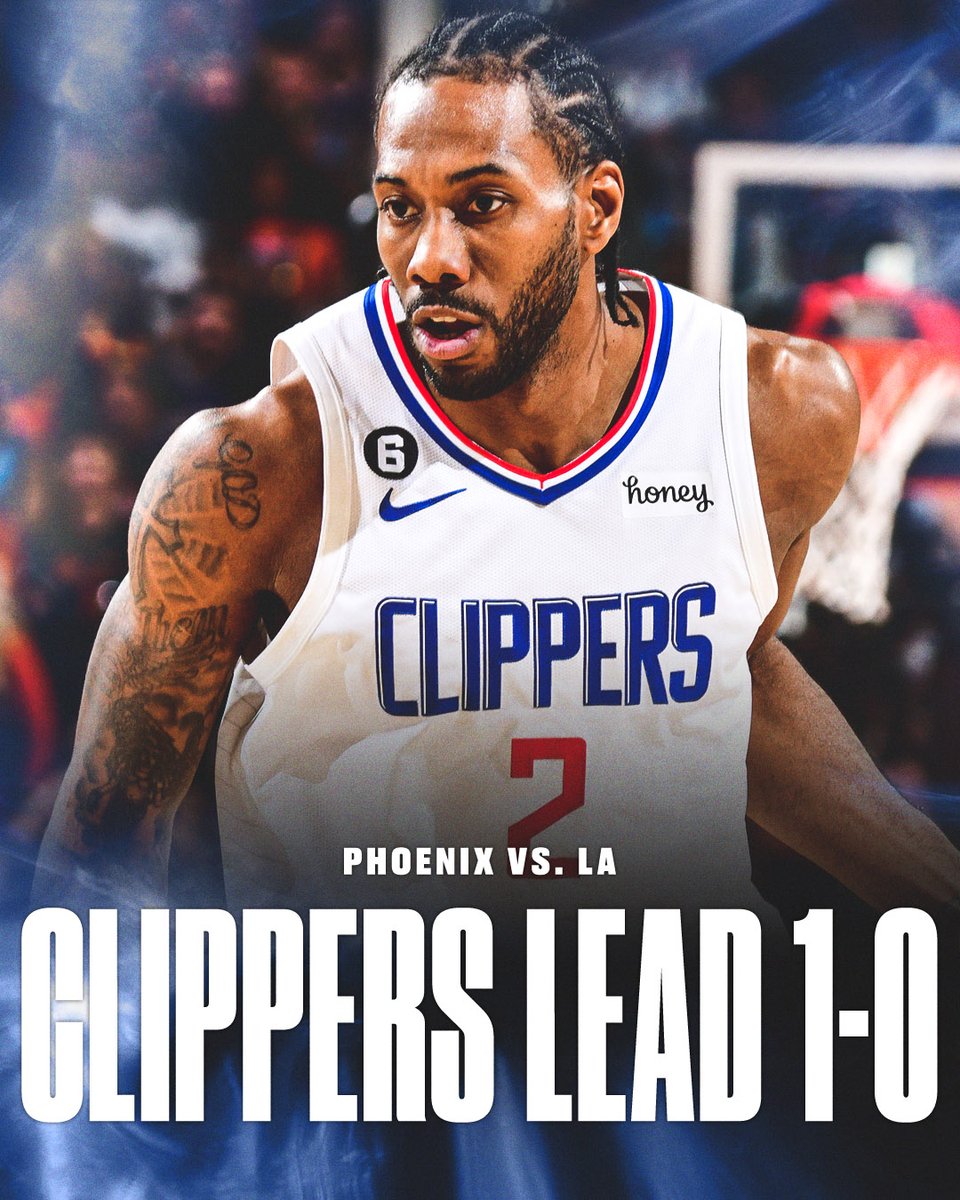 KAWHI AND THE CLIPPERS TAKE 1 IN PHOENIX 💪