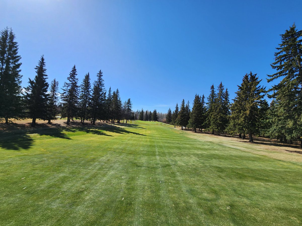 Busy weekend for the Turf Care team <a href="/TheglendaleYeg/">The Glendale G&CC</a>.
Lots of check marks. ✅️💯 
Had to make hay while the sun shines. Forecast is 👎, but the moisture is welcomed.