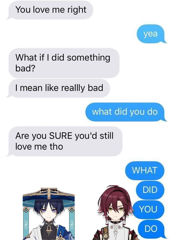 CycloneSimp's tweet photo. Heiscara literal textposting #5 https://t.co/ZycSv40LUT