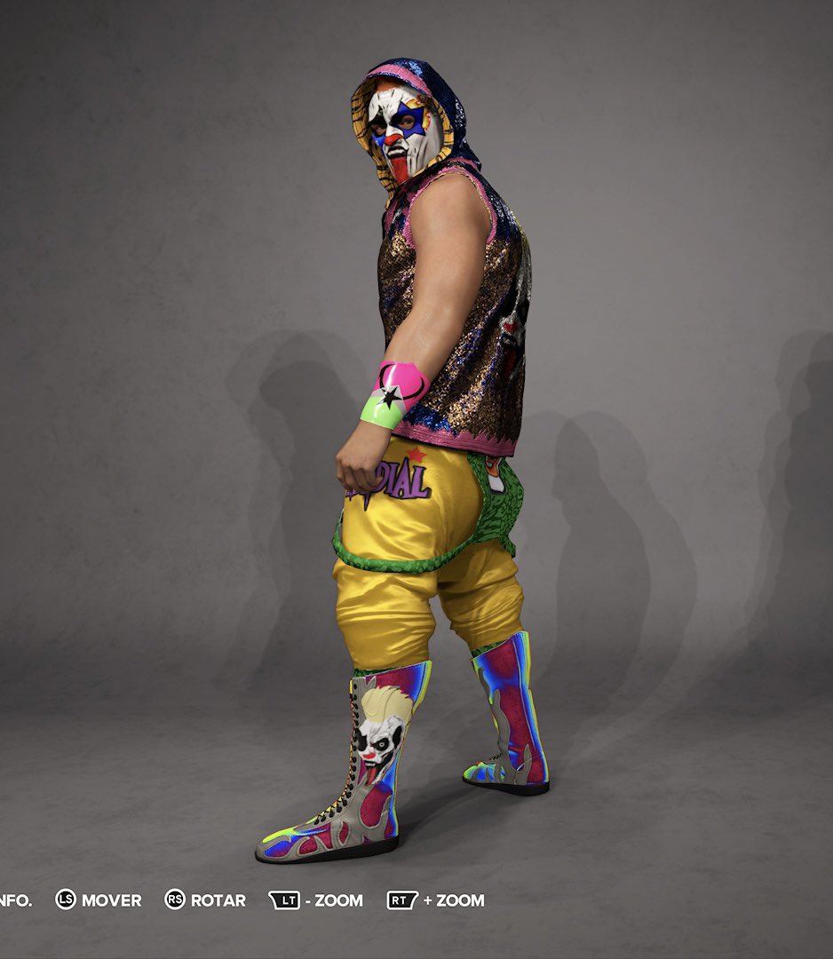 DarioAbtonio's tweet photo. Psycho Clown
Available Now #wwe2k23
Tag #luchagames
#TriplemaníaXXXI https://t.co/88vyRAPCNR