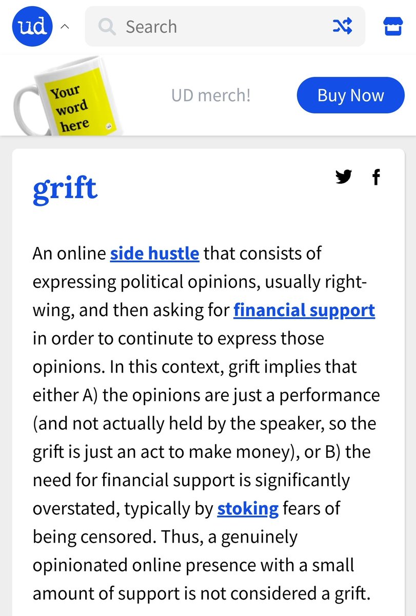 Brick Suit on Twitter "Grift is evolving from its lexicographical