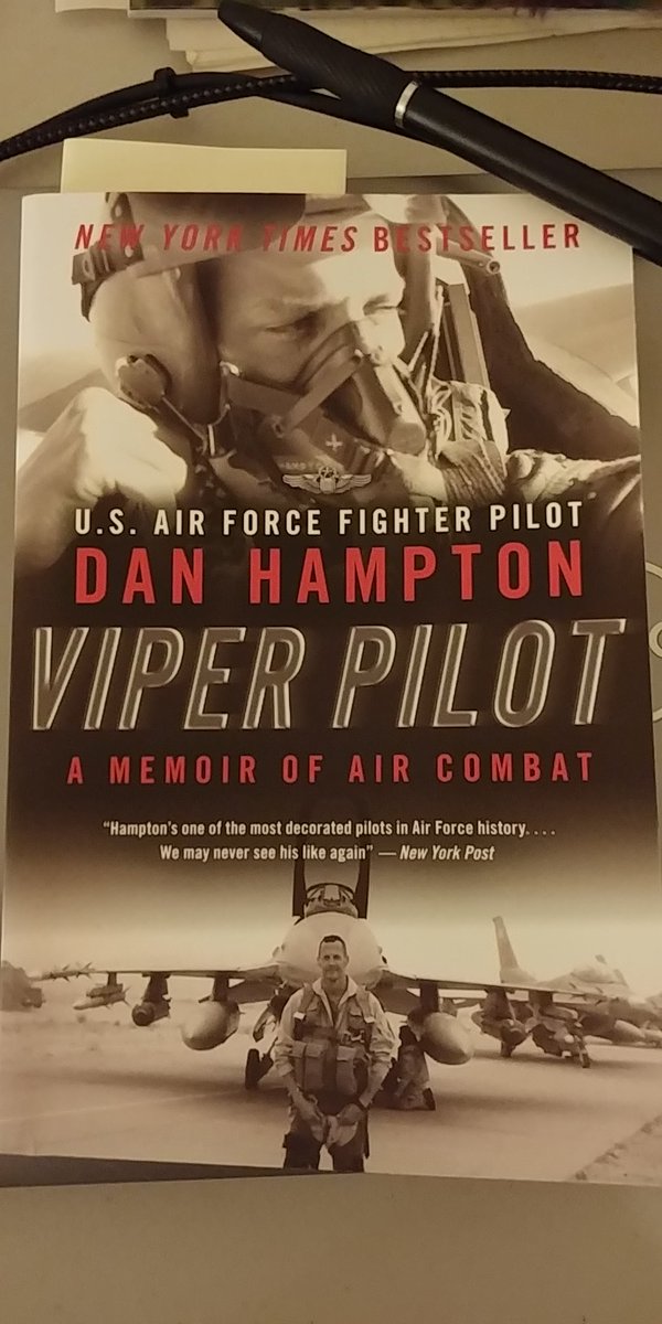facdd's tweet photo. #F16Viper #AirCombat #ImReadingABook #ViperPilot dear friends. My tweets and replies might be fewer. I'm learning how to read and chose this book. #Like #GoodRead https://t.co/WgCgqXjMhG