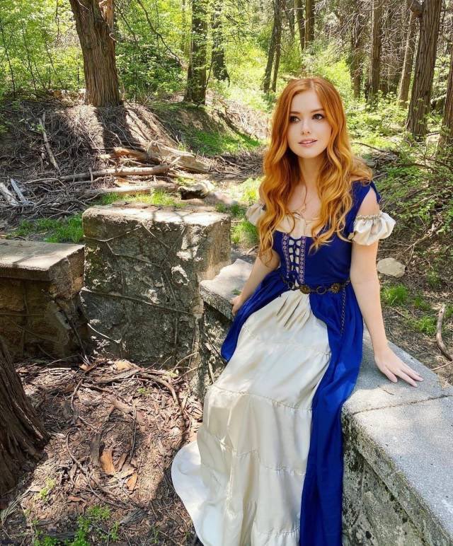 a female redhead. probably has freckles. rare and awesome. if you are in the middle—reply!