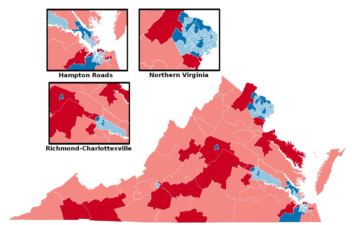 Irish Patriot 🇮🇪 ️ on Twitter "I finished my Virginia map of the house of delegates"