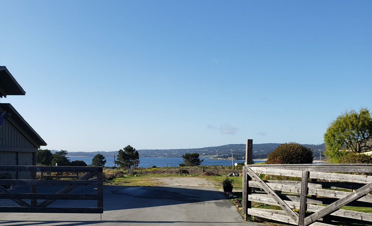 Check in for @HistoriCorps week at Point Lobos for work on one of the Riley Ranch barns. Not too shabby of a view from the job site!  We are the 1st of 4 week long sessions, will be doing mostly demo of roof to prep for the new one. #preservation #MontereyCounty #handsonlearning