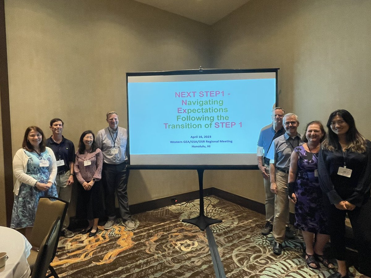 NEXTSTEP1 discussions at #WG2023 were next level! <a href="/campionm/">Michael Campion</a> <a href="/timkbaker/">Timothy Baker</a> Gordon Green <a href="/GabburNagaraj/">Nagaraj Gabbur</a> Kate McOwen and Irena T. We even had 2 members of the work groups join us! Thanks Joe and Jess! #MedEd <a href="/AAMCtoday/">AAMC</a>