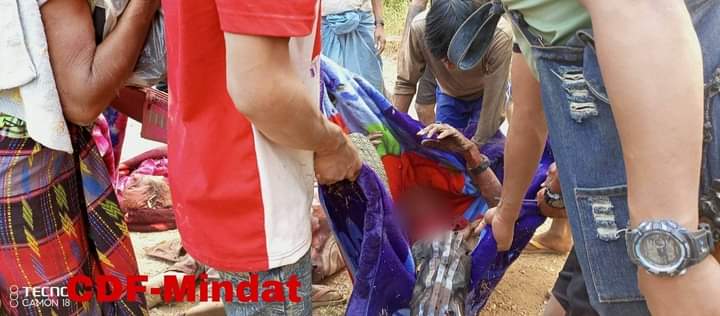 More photos of the victims of junta's airstrike in PanPar village in Chin State's Mindat township on the evening of April 16.

tw // death // injuries
#WarCrimesOfJunta